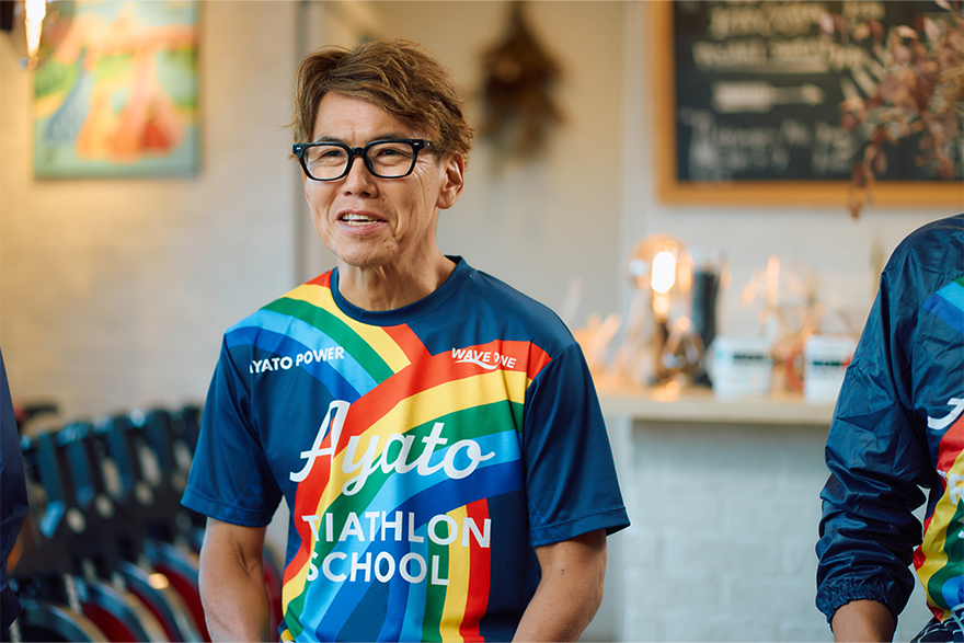 アヤトトライアスロンスクール代表の松山アヤトさん