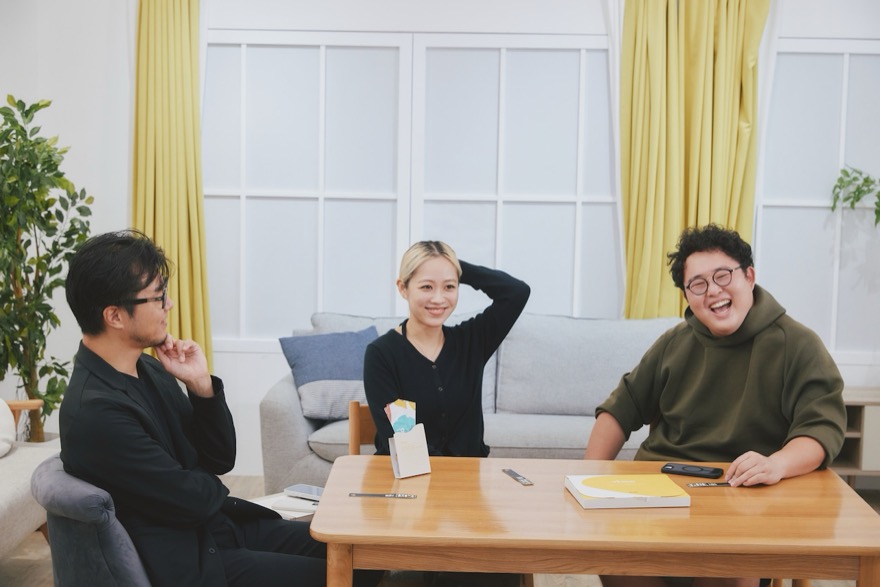 ギズモード編集部員の金本さん、黒田さん、中橋さん