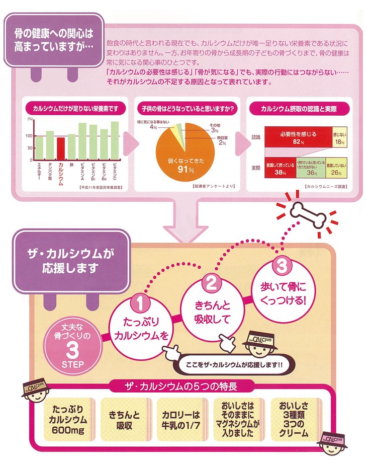 ザ・カルシウム バニラクリームサンドイッチ｜【大塚製薬の公式通販