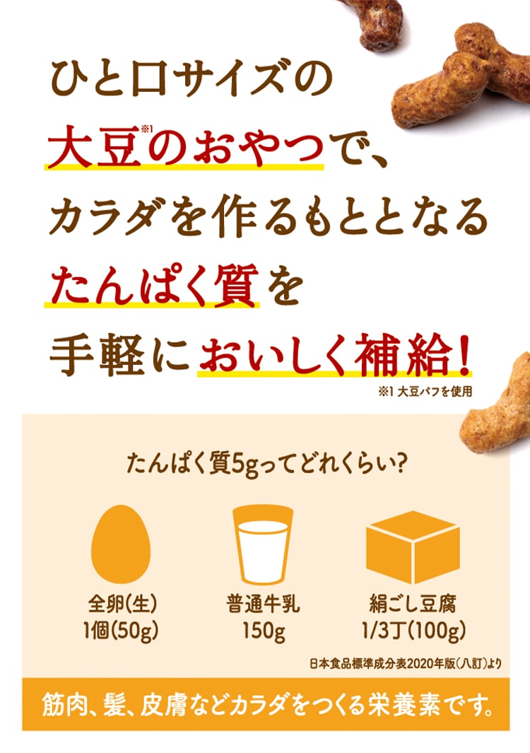 大塚食品 しぜん食感 SOY 大豆かりんと キャラメル味 21g