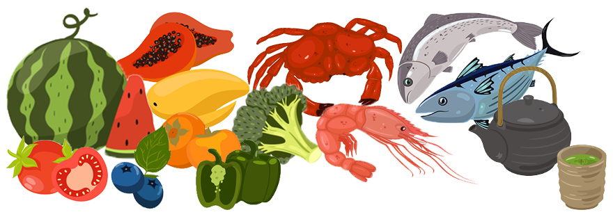 抗酸化成分を豊富に含む食材